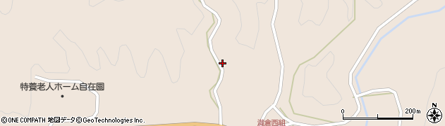 愛媛県南宇和郡愛南町満倉2282周辺の地図