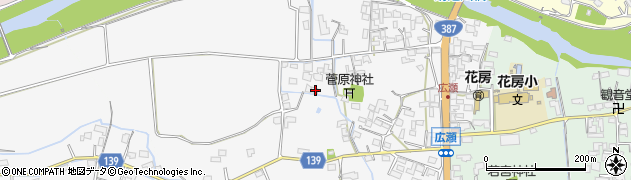 熊本県菊池市広瀬227周辺の地図