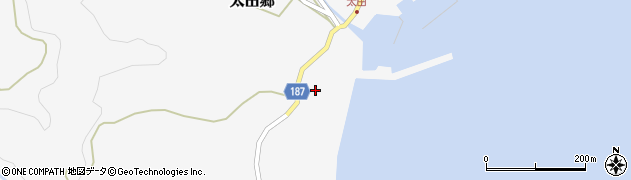 長崎県南松浦郡新上五島町太田郷2037周辺の地図
