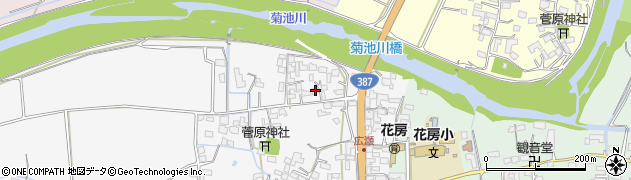 熊本県菊池市広瀬90周辺の地図