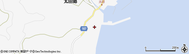 長崎県南松浦郡新上五島町太田郷933周辺の地図