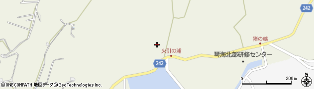 長崎県長崎市琴海大平町1219周辺の地図