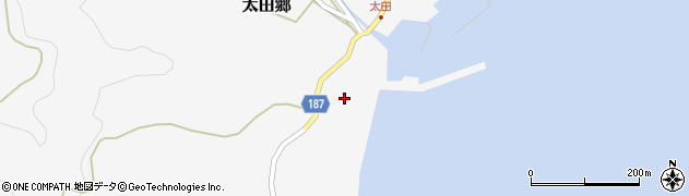 長崎県南松浦郡新上五島町太田郷943周辺の地図