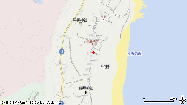 〒787-0154 高知県四万十市平野の地図