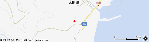 長崎県南松浦郡新上五島町太田郷1014周辺の地図