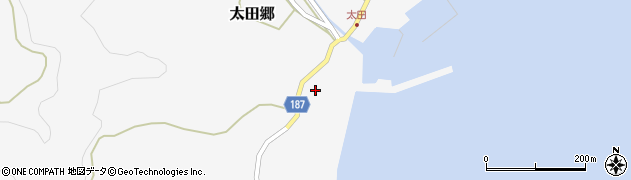 長崎県南松浦郡新上五島町太田郷2024周辺の地図