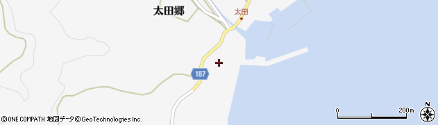 長崎県南松浦郡新上五島町太田郷2022周辺の地図