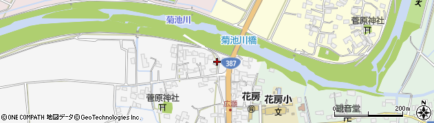 熊本県菊池市広瀬95周辺の地図