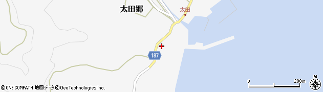 長崎県南松浦郡新上五島町太田郷2006周辺の地図