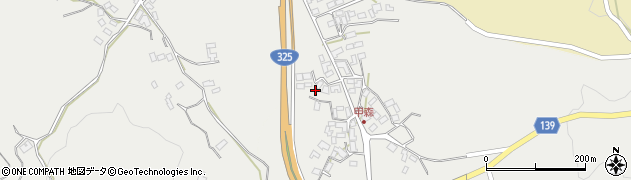 熊本県菊池市甲森北1483周辺の地図