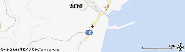 長崎県南松浦郡新上五島町太田郷2008周辺の地図
