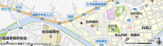 万福村　事務所周辺の地図