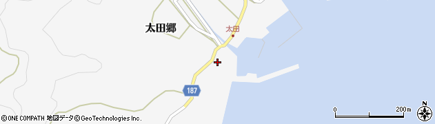 長崎県南松浦郡新上五島町太田郷986周辺の地図