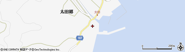長崎県南松浦郡新上五島町太田郷975周辺の地図