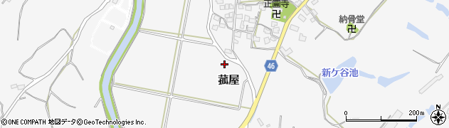 熊本県荒尾市菰屋周辺の地図