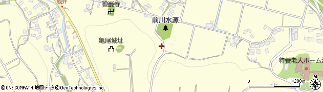 熊本県菊池市七城町亀尾1797周辺の地図