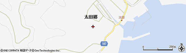 長崎県南松浦郡新上五島町太田郷1089周辺の地図