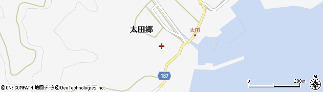 長崎県南松浦郡新上五島町太田郷1062周辺の地図