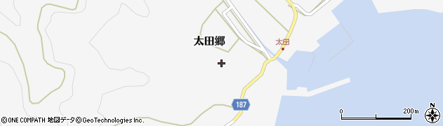 長崎県南松浦郡新上五島町太田郷1088周辺の地図