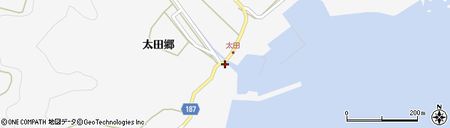 長崎県南松浦郡新上五島町太田郷916周辺の地図