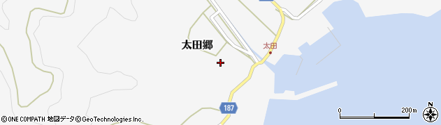 長崎県南松浦郡新上五島町太田郷1075周辺の地図