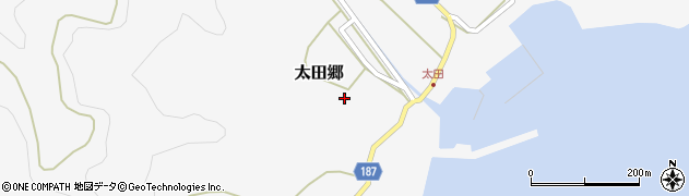 長崎県南松浦郡新上五島町太田郷1009周辺の地図