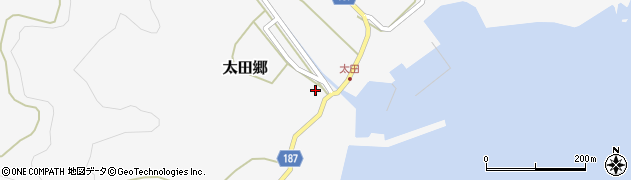 長崎県南松浦郡新上五島町太田郷1026周辺の地図