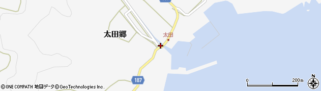 長崎県南松浦郡新上五島町太田郷980周辺の地図