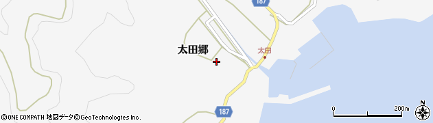 長崎県南松浦郡新上五島町太田郷1073周辺の地図