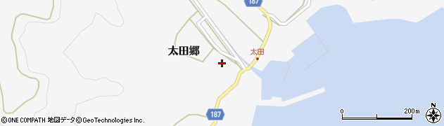 長崎県南松浦郡新上五島町太田郷1068周辺の地図