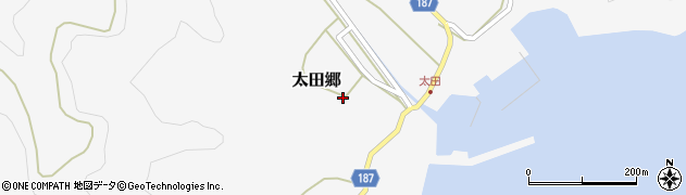 長崎県南松浦郡新上五島町太田郷1080周辺の地図