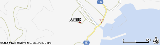 長崎県南松浦郡新上五島町太田郷1085周辺の地図
