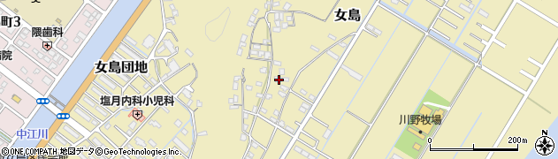 大分県佐伯市女島10295周辺の地図