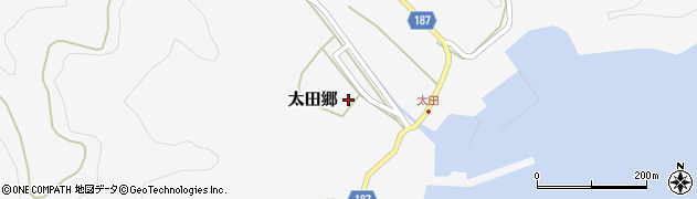 長崎県南松浦郡新上五島町太田郷1657周辺の地図