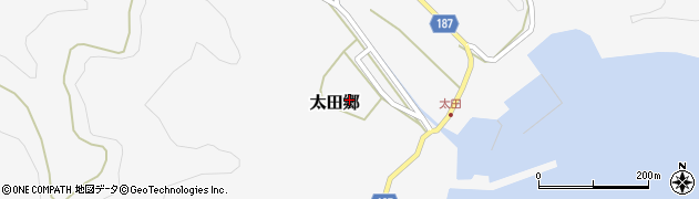 長崎県南松浦郡新上五島町太田郷1092周辺の地図