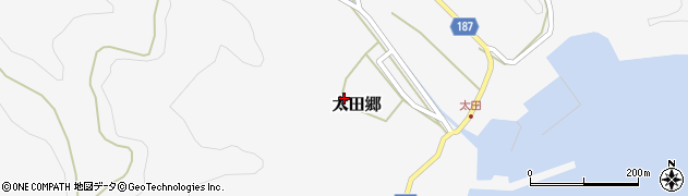 長崎県南松浦郡新上五島町太田郷1098周辺の地図