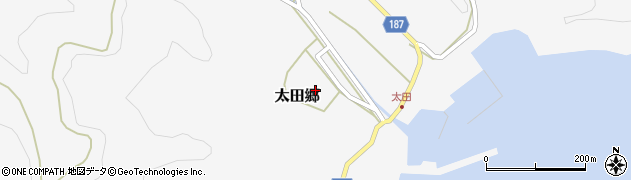 長崎県南松浦郡新上五島町太田郷1082周辺の地図