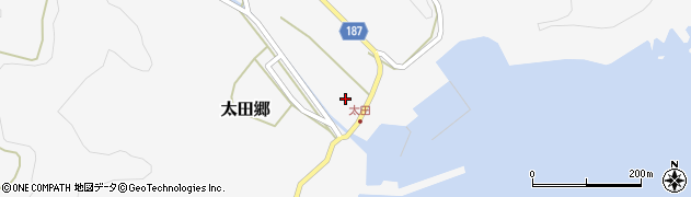 長崎県南松浦郡新上五島町太田郷1637周辺の地図