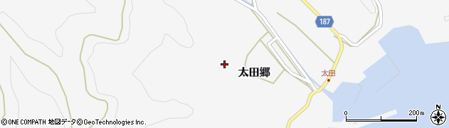 長崎県南松浦郡新上五島町太田郷1102周辺の地図