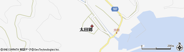 長崎県南松浦郡新上五島町太田郷1563周辺の地図