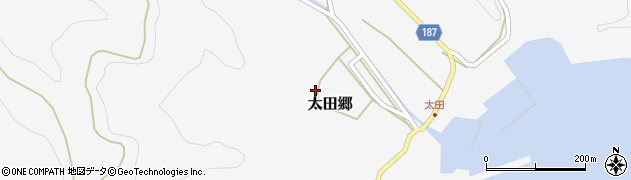 長崎県南松浦郡新上五島町太田郷1148周辺の地図