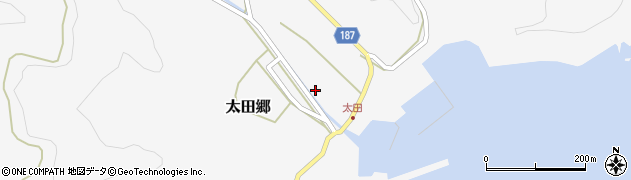 長崎県南松浦郡新上五島町太田郷1645周辺の地図