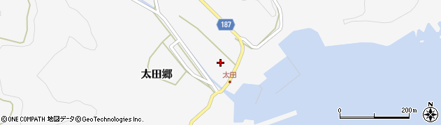 長崎県南松浦郡新上五島町太田郷1638周辺の地図