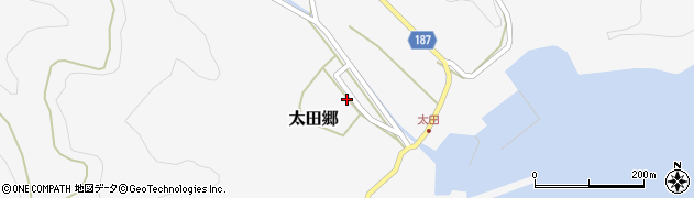 長崎県南松浦郡新上五島町太田郷1656周辺の地図