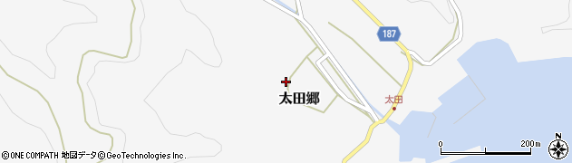 長崎県南松浦郡新上五島町太田郷1149周辺の地図