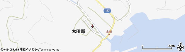 長崎県南松浦郡新上五島町太田郷1655周辺の地図