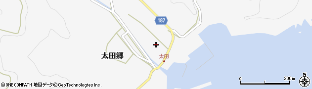 長崎県南松浦郡新上五島町太田郷1639周辺の地図