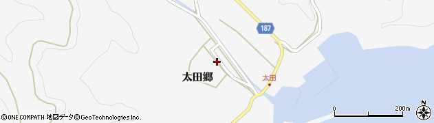 長崎県南松浦郡新上五島町太田郷1020周辺の地図