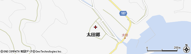 長崎県南松浦郡新上五島町太田郷1554周辺の地図