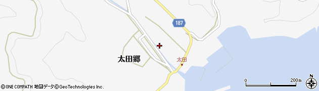 長崎県南松浦郡新上五島町太田郷1670周辺の地図